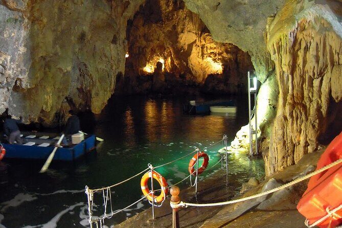 Amalfi Coast Positano & Emerald Grotto Naples Port ShoreExcursion - Emerald Grotto Boat Ride: why the green light happens